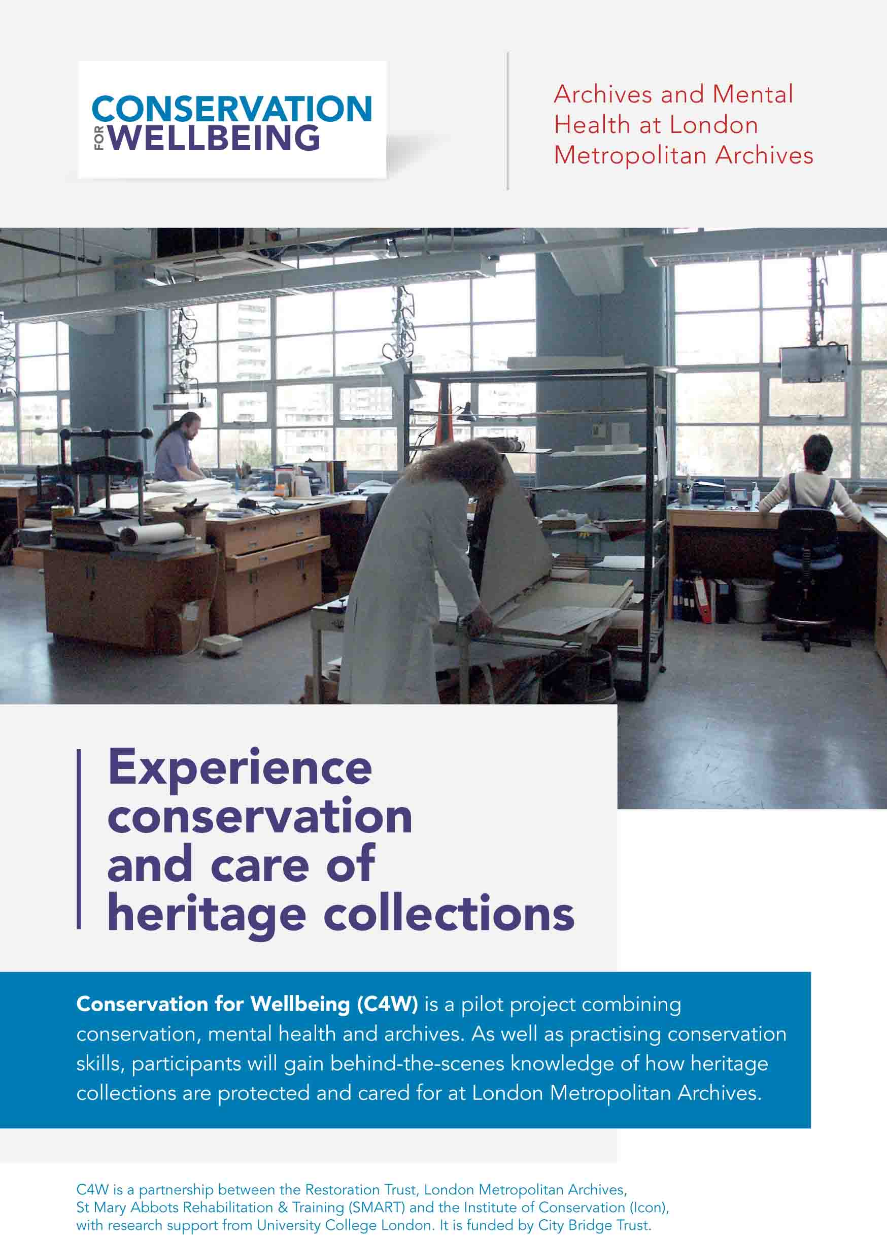 Conservation for Wellbeing Leaflet